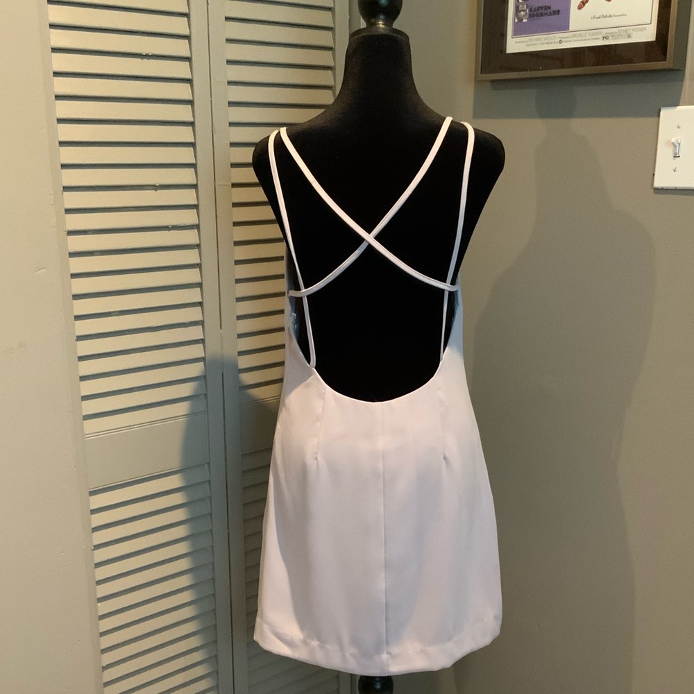 Standard, NWOT Open Back Mini Dress, Large